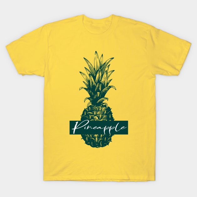 Pineapple T-Shirt by Blocks